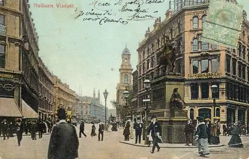 UK England London Holborn viaduct