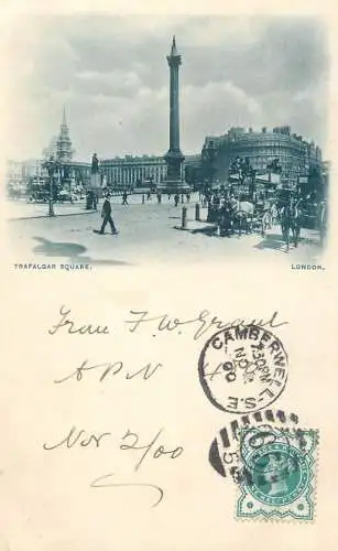 UK England London Trafalgar Square
