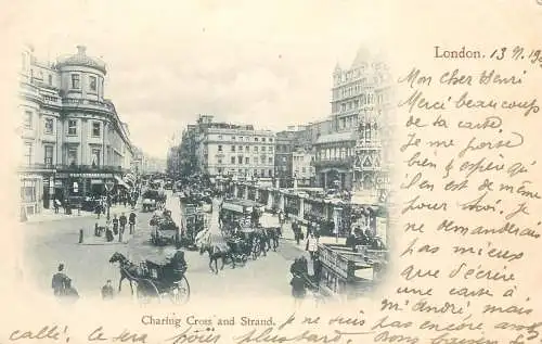 UK England London Charing Cross and strand