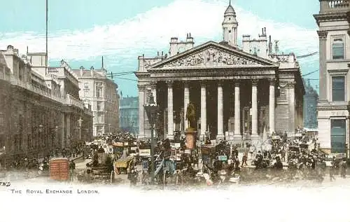 UK England London Royal exchange