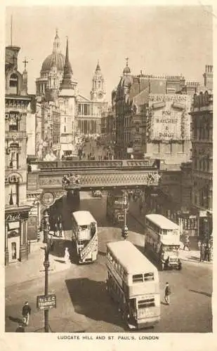 UK England London St. Paul's Cathedral Ludgate Hill