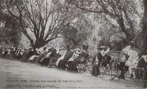 UK England London Finsbury park willows shade