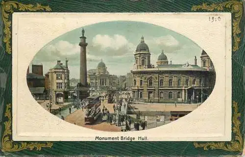 UK England London monument bridge Hull