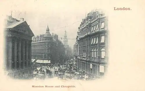 UK England London Mansion house cheapside
