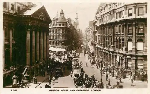 UK England London Cheapside Mansion house