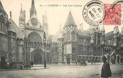 UK England London Law courts