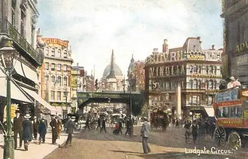 UK England London Ludgate Circus