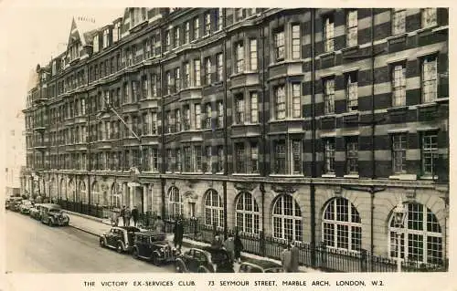 UK England London Victory Ex-services club Marble Arch