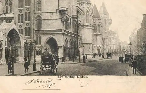 UK England London Law courts