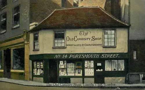 UK England London the old curiosity shop