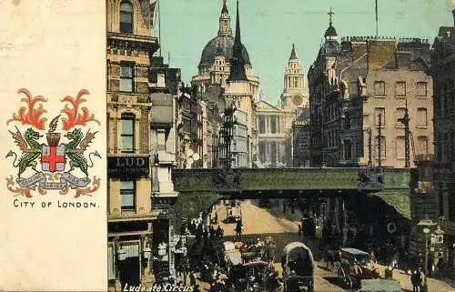 UK England London Ludgate circus