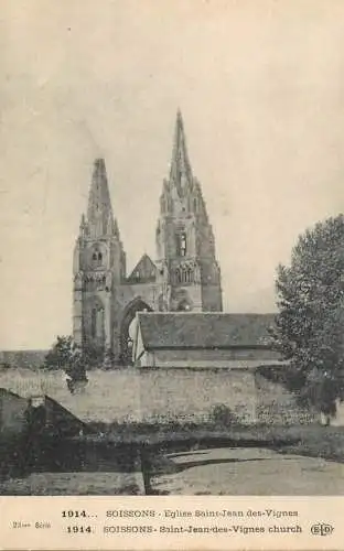 France Soissons Eglise Saint Jean des Vignes
