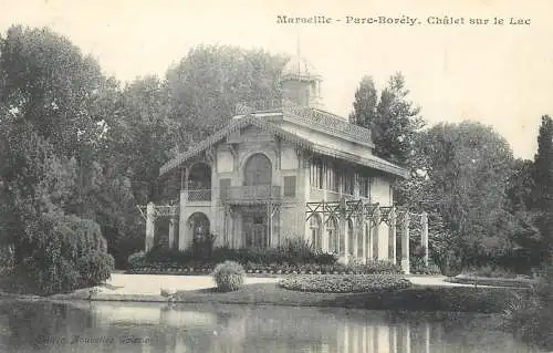 France Marseille Parc Borely vue sur le lac