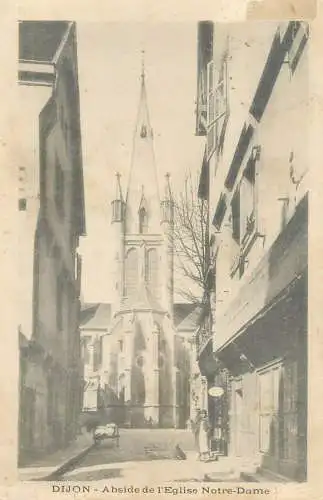 France Dijon Abside de l'Eglise Notre-Dame