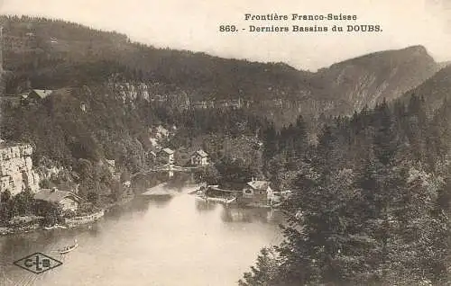 France Dernieres Bassins du Doubs frontiere Franco-Suisse