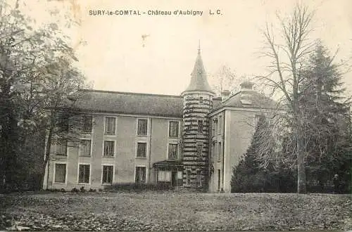 France Sury le Comtal Chateau d'Aubigny