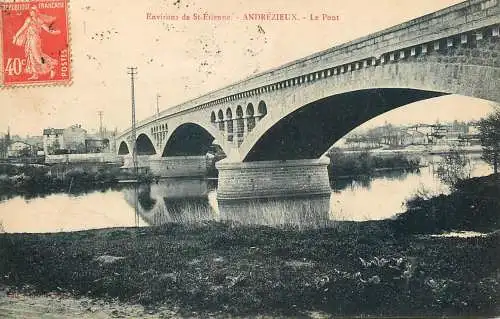 France Environs de St-Etienne Andrezieux - le Pont