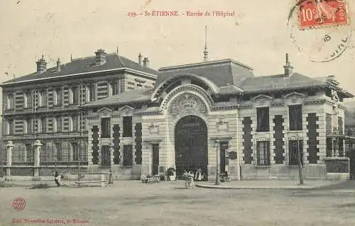 France St-Etienne Entree de l'Hopital