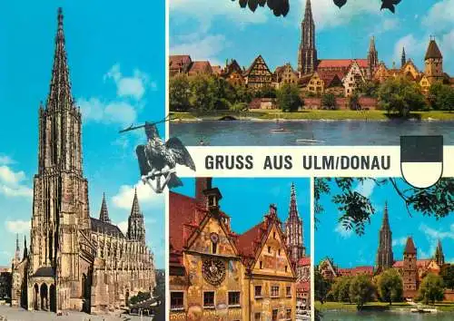 Germany Gruss aus Ulm Donau