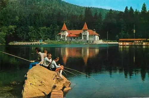 Romania Tusnad Lacul "Ciucas" - la pescuit