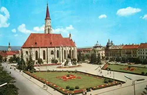 Romania Vedere din Cluj Catedrala Sf. Mihail