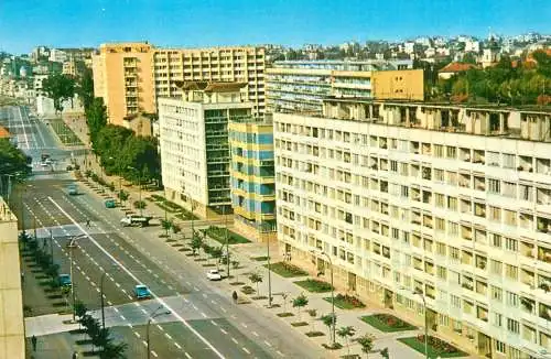 Romania Bucuresti Magistrala Nord-Sud vedere generala