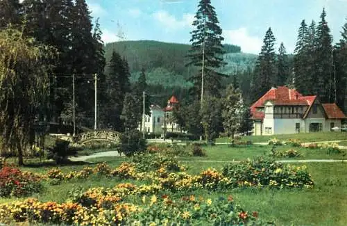 Romania Borsec aspect din statiune