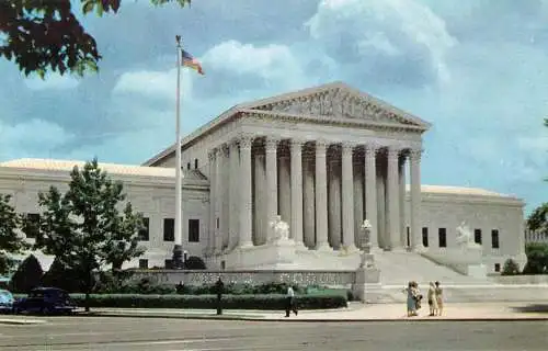 USA Washington DC Supreme Court near US Capitol