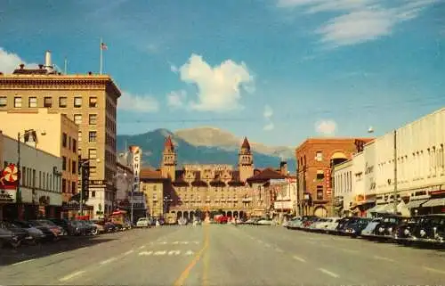 USA Colorado Springs CO Pikes Peak Avenue