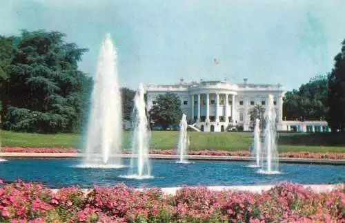 USA Washington DC view of the White House
