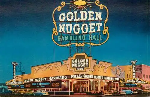 USA Las Vegas NV Million Dollar Golden Nugget Gambling Hall Saloon & Restaurant