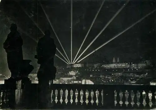 Czech Republic Prague Castle night aspect