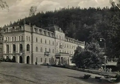 Czech Republic Marianske Lazne Central Spa building