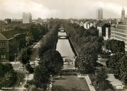 Germany Dusseldorf Konigsallee general view