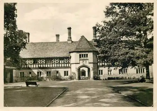 Germany Potsdam Cecilienhof National Memorial commemorating Potsdam Agreement gate entrance