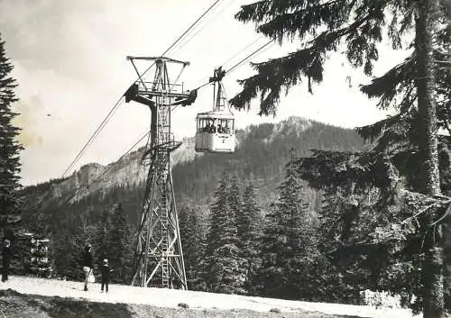 Poland Tatra Mountains cableway car near Kasprowy Wierch