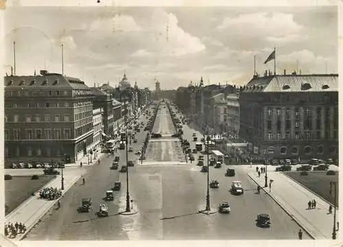 Germany Berlin Unter den Linden general view