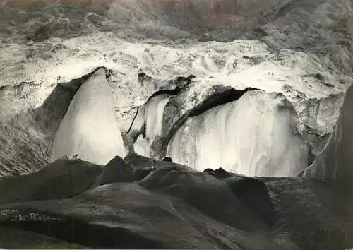 Slovakia Dobsinska Ladova Jaskyna Waterfall