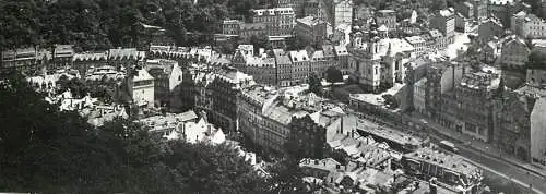 Czech Republic Karlovy Vary cityscape