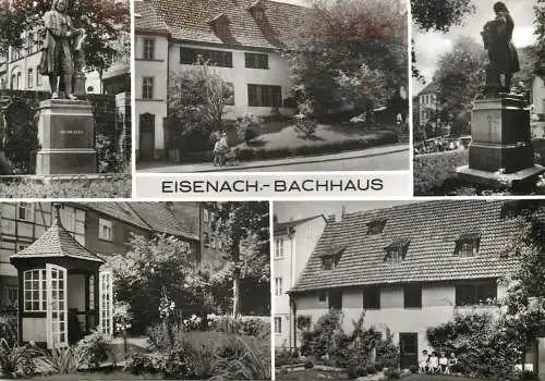 Germany Bachhaus Eisenach musuem multi view