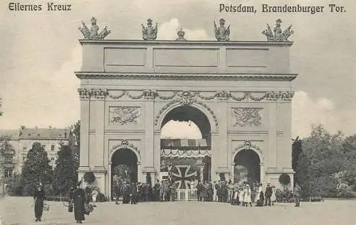 Potsdam, Brandenburger Tor, Eisernes Kreuz