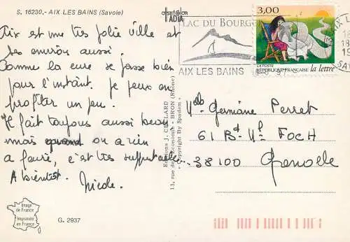 France Savoie > Aix les Bains