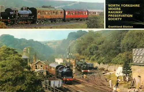Railway transport train locomotive North Yorkshire Moors railways