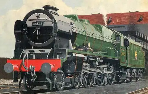 Railway transport train locomotive Royal Scot 3rd Carabiner