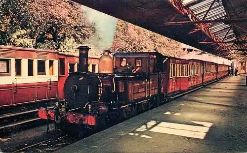 Railway transport train locomotive Isle of Man RB108