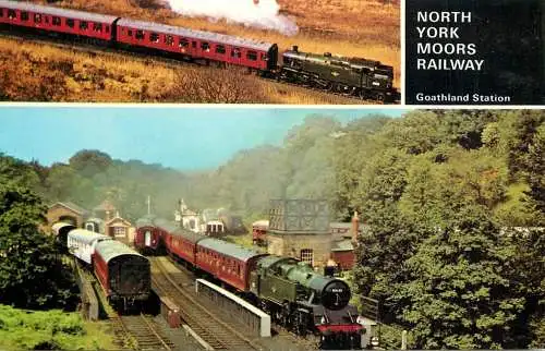 Railway transport train locomotive North York Moors railway