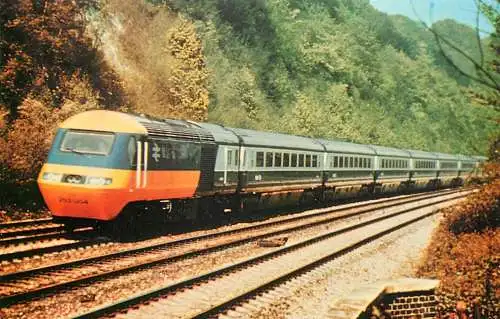 Railway transport train locomotive British railway high speed