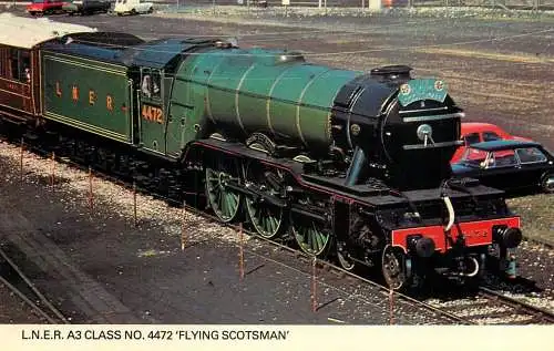 Railway transport train locomotive Class no. 4472 Flying Scotsman