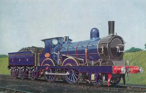 Railway transport train locomotive Great Eastern Railway T26 locomotive