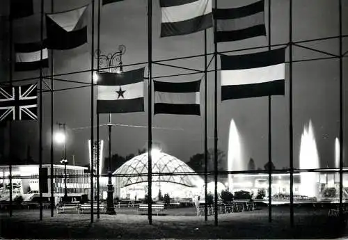 Hungary Budapest International Fair nocturnal aspect